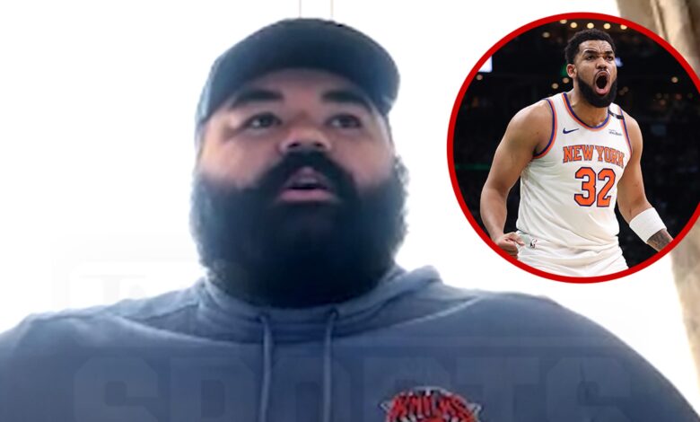 Viral Knicks Fan Stunned After KAT Shirt Shoutout, ‘I Still Can’t Believe It’ Viral Knicks Fan Stunned After KAT Shirt Shoutout, ‘I Still Can’t Believe It’