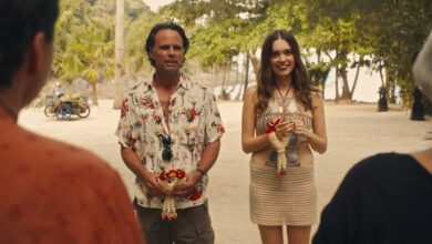 Walton Goggins Interview Shut Down After Aimee Lou Wood Questions