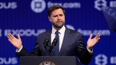 JD Vance says “crypto finally has a champion” in the White House during Bitcoin conference speech