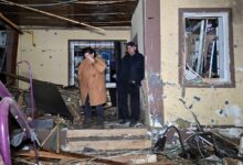 Russian drone attack injures nearly 50 people in Kharkiv