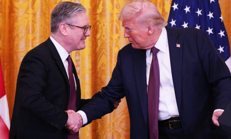 Stocks rise after Trump announces trade deal between the U.S. and U.K. Stocks rise after Trump announces trade deal between the U.S. and U.K.