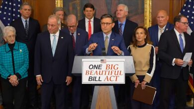Republican-led House passes Trump agenda bill by a single vote