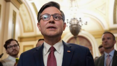 Republican hard-liners defy Trump, Johnson as megabill fails to advance