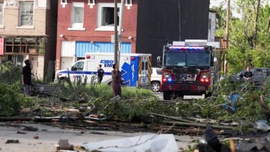 At least a dozen people dead across several states as storms take hold of America’s Heartland