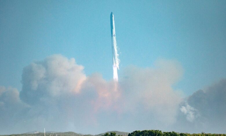 In 9th test flight, SpaceX launches Starship but it enters spin and expected to burn up In 9th test flight, SpaceX launches Starship but it enters spin and expected to burn up