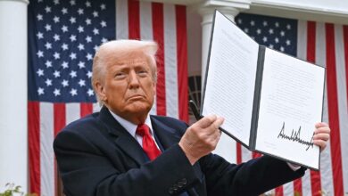 Lawyer calls Trump tariffs ‘unlawful’ as they face 1st test against small businesses