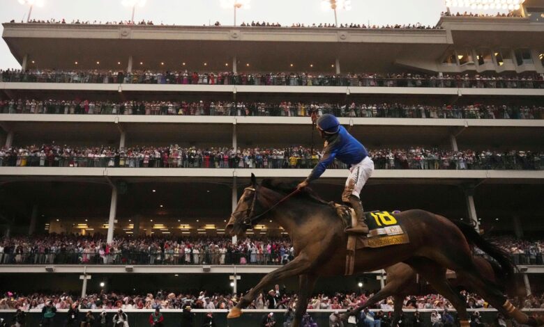 Sovereignty reigns in Kentucky Derby, outdueling favorite Journalism Sovereignty reigns in Kentucky Derby, outdueling favorite Journalism