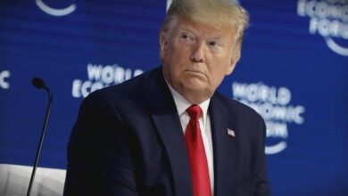 Trump blasts impeachment trial upon arrival at Davos Economic Forum