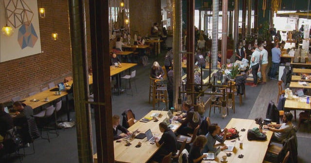 Co-working: When the home office is away from home