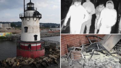 3 teens arrested for trashing and burning historic Sleepy Hollow lighthouse in ‘heartbreaking’ fire