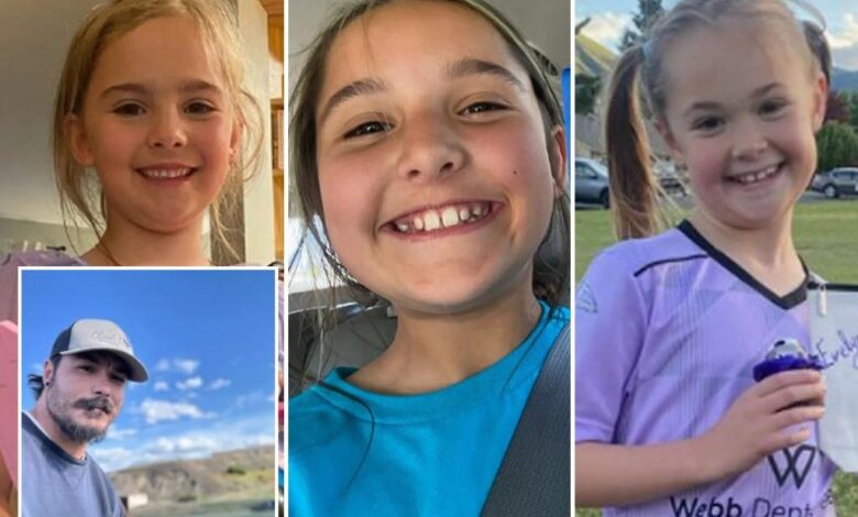 3 young sisters vanish during a planned visit with their homeless dad in Washington