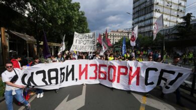 Belgrade braces for another anti-government protest, calling for an early parliamentary election