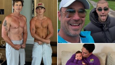 Celebrity Dads With Their Mini-Mes
