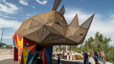 Denargo Market unveils rhino statue named Rhingo