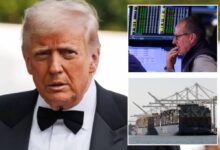 Dow falls 200 points after Trump threatens unilateral tariffs