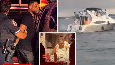 Driver arrested as NYC boat explosion forces 22 passengers to swim for their lives