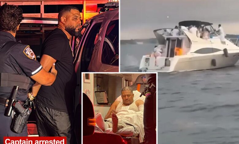 Driver arrested as NYC boat explosion forces 22 passengers to swim for their lives Driver arrested as NYC boat explosion forces 22 passengers to swim for their lives