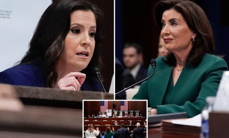Elise Stefanik stumps Kathy Hochul over NY migrant crisis Elise Stefanik stumps Kathy Hochul over NY migrant crisis