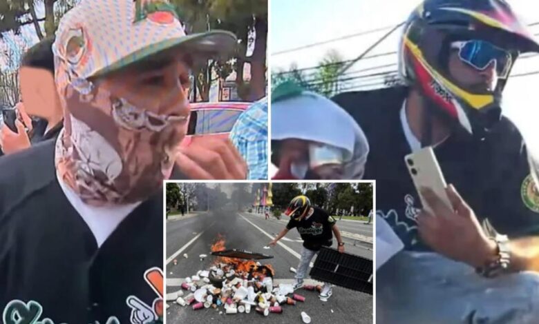 FBI hunts down masked LA brute wanted for hurling ‘cinderblock’ rocks at federal officers during riots — AG Bondi warns: ‘You can’t hide FBI hunts down masked LA brute wanted for hurling ‘cinderblock’ rocks at federal officers during riots — AG Bondi warns: ‘You can’t hide
