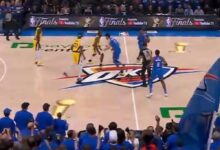 Fans mock NBA, ABC for putting ‘CGI’ trophies on Finals court