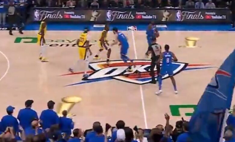 Fans mock NBA, ABC for putting ‘CGI’ trophies on Finals court Fans mock NBA, ABC for putting ‘CGI’ trophies on Finals court