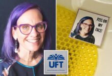 Female NYC teacher-union rep targeted by ‘disgusting’ cards in urinals: ‘Piss on my face’