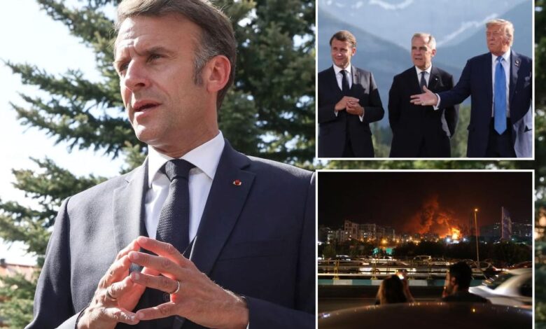 French President Emmanuel Macron claims Trump made offer for Israel-Iran ceasefire French President Emmanuel Macron claims Trump made offer for Israel-Iran ceasefire