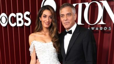 George Clooney Reacts to ‘Up-and-Comer’ Joke at Tony Awards 2025