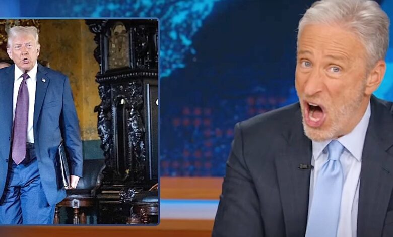Jon Stewart Nails Problem With Trump’s ‘Crazy’ New Conspiracy Jon Stewart Nails Problem With Trump’s ‘Crazy’ New Conspiracy