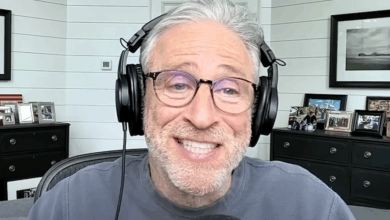 Jon Stewart Spills On His ‘Bizarro World’ Reaction To Tucker Carlson-Ted Cruz Clash