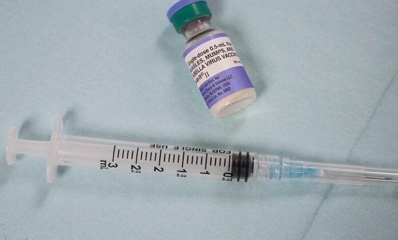 Measles vaccination rates in children have declined in most U.S. counties, study finds