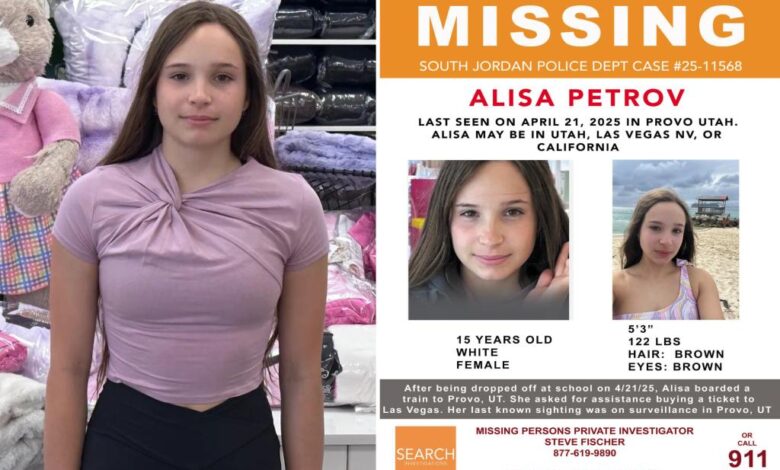 Missing Alisa Petrov found safe more than 500 miles from home