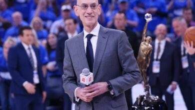 NBA working on plan for US-vs.-world format at All-Star Game next season, AP source says