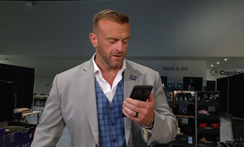 Nick Aldis announces massive title match for WWE RAW next week Nick Aldis announces massive title match for WWE RAW next week