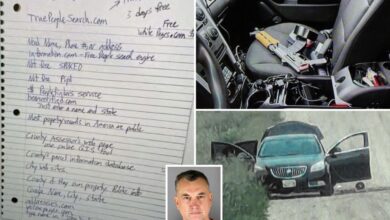 Notebooks found in Vance Boelter’s car detail planning in Minnesota assassination