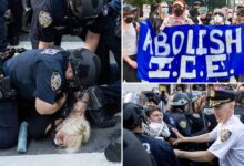 Over 80 arrested in NYC anti-ICE protest as thousands take to the street