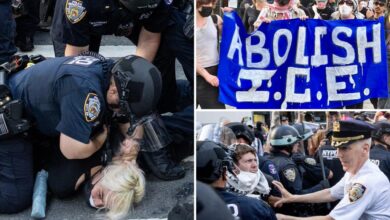 Over 80 arrested in NYC anti-ICE protest as thousands take to the street