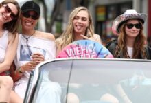 Paris Hilton, Lizzo and Cara Delevingne