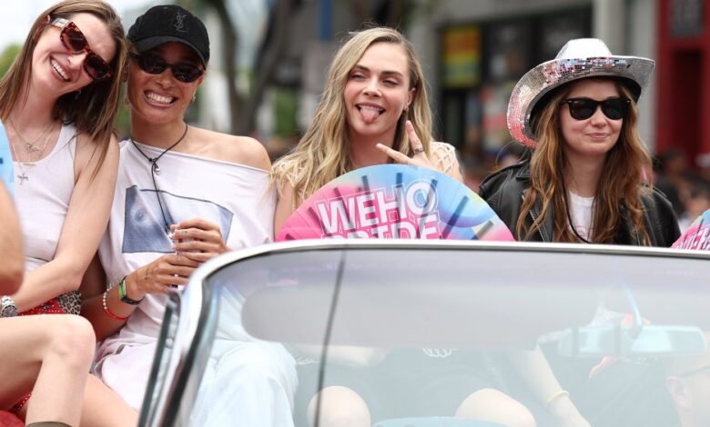 Paris Hilton, Lizzo and Cara Delevingne