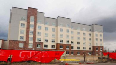 Partially built hotel near DIA lands third owner, sells for nearly M