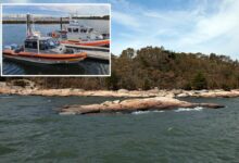 Plane crashes near Connecticut airport, 2 people rescued
