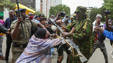 Protesters in Kenya’s capital demand official answers over a blogger’s death in police custody
