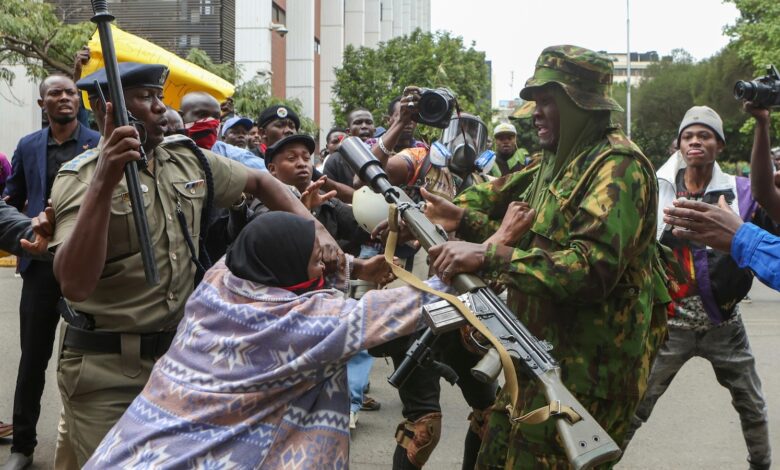 Protesters in Kenya’s capital demand official answers over a blogger’s death in police custody Protesters in Kenya’s capital demand official answers over a blogger’s death in police custody