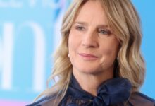 Rachel Griffiths Gushes Over ‘The Last Showgirl’ and Jamie Lee Curtis