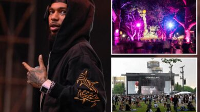 Rapper Key Glock’s entourage busted – with loaded Glocks – on way into Governors Ball: sources