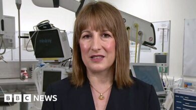 Reeves refuses to rule out tax rises after economy shrinks