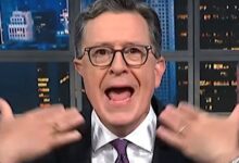 Stephen Colbert Trolls Trump Over Truly Awkward Moment