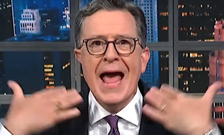 Stephen Colbert Trolls Trump Over Truly Awkward Moment Stephen Colbert Trolls Trump Over Truly Awkward Moment