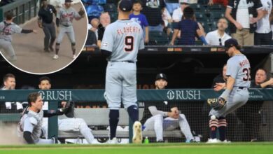 Tigers’ Dillon Dingler, Zach McKinstry combine for jaw-dropping catch on pop out