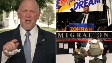 Trump border czar Homan rips into NYC Mamdani mayoral campaign against ICE agents